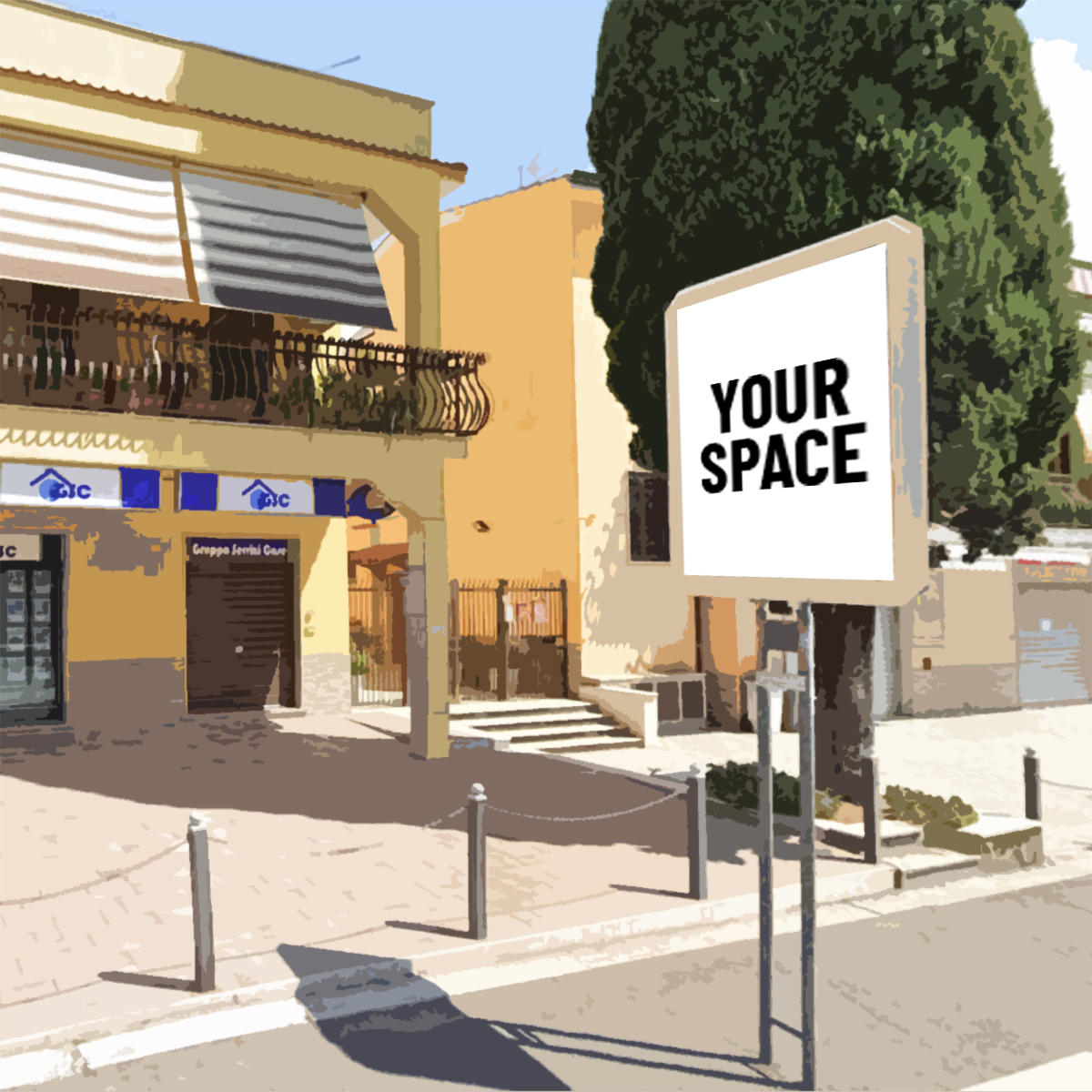 SPAZIO PUBBLICITARIO 100 x 140 Via Maremmana Inferiore (VILLANOVA) Dal 19/10/2026 al 01/11/2026 14 giorni